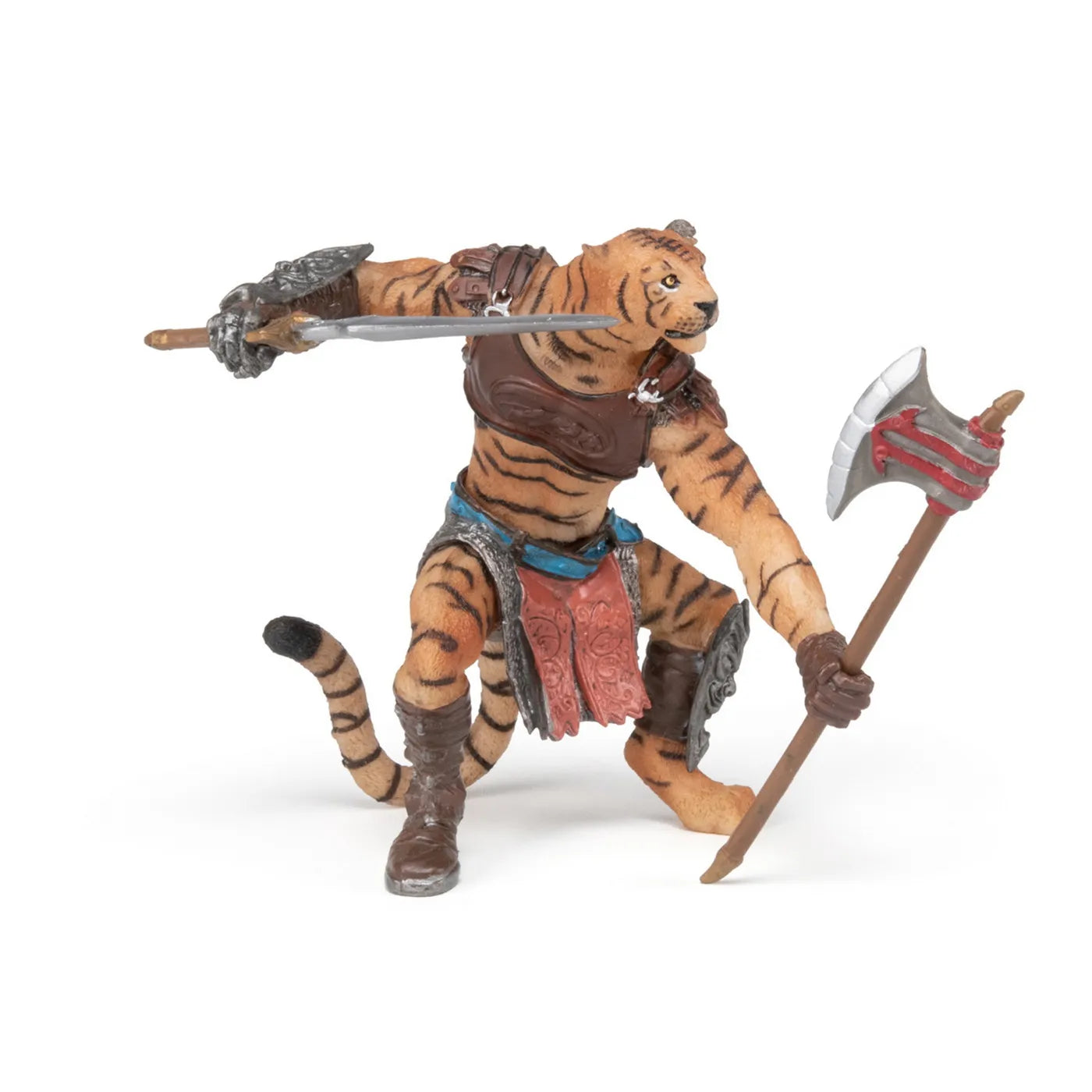 PAPO FIGURINA TIGRU MUTANT, PERSONAJE MEDIEVALE FANTASTICE