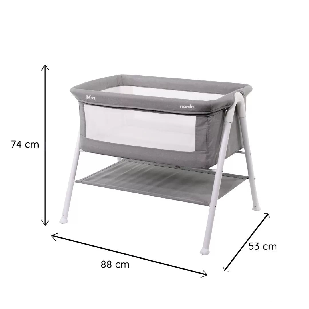 PATUT CO-SLEEPER, HILLARY, GREY, NANIA