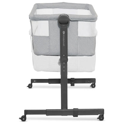 PATUT CO-SLEEPER KINDERKRAFT NESTE UP 2, GRI DESCHIS, KINDERKRAFT