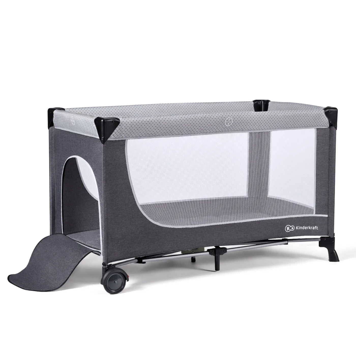 PATUT DE CALATORIE KINDERKRAFT LEODY, CU ACCESORII, GREY, KINDERKRAFT