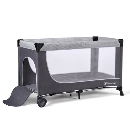 PATUT DE CALATORIE KINDERKRAFT LEODY, CU ACCESORII, GREY, KINDERKRAFT