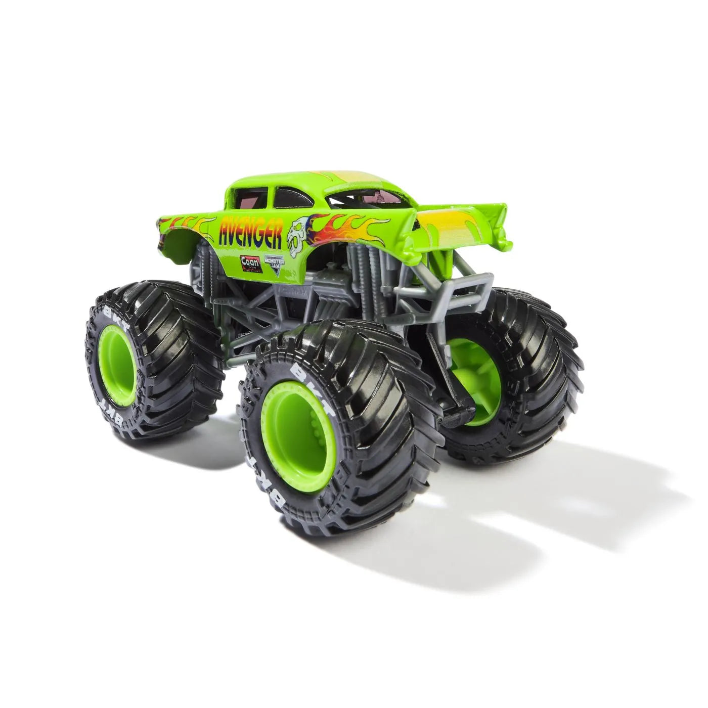 MONSTER JAM MASINUTA METALICA AVENGER SCARA 1 LA 64, MONSTER JAM
