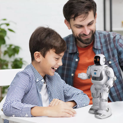 ROBOT ELECTRONIC CU RADIOCOMANDA PRΟGRAMM A BOT X, SILVERLIT