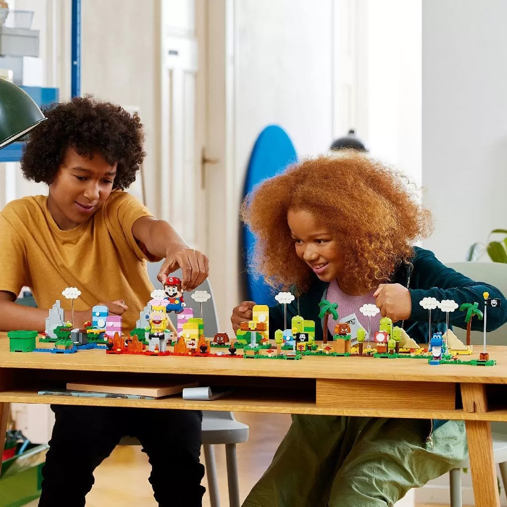 LEGO SUPER MARIO SET DE CREATOR CUTIA DE UNELTE PENTRU CREATIVITATE 71418, LEGO SUPER MARIO
