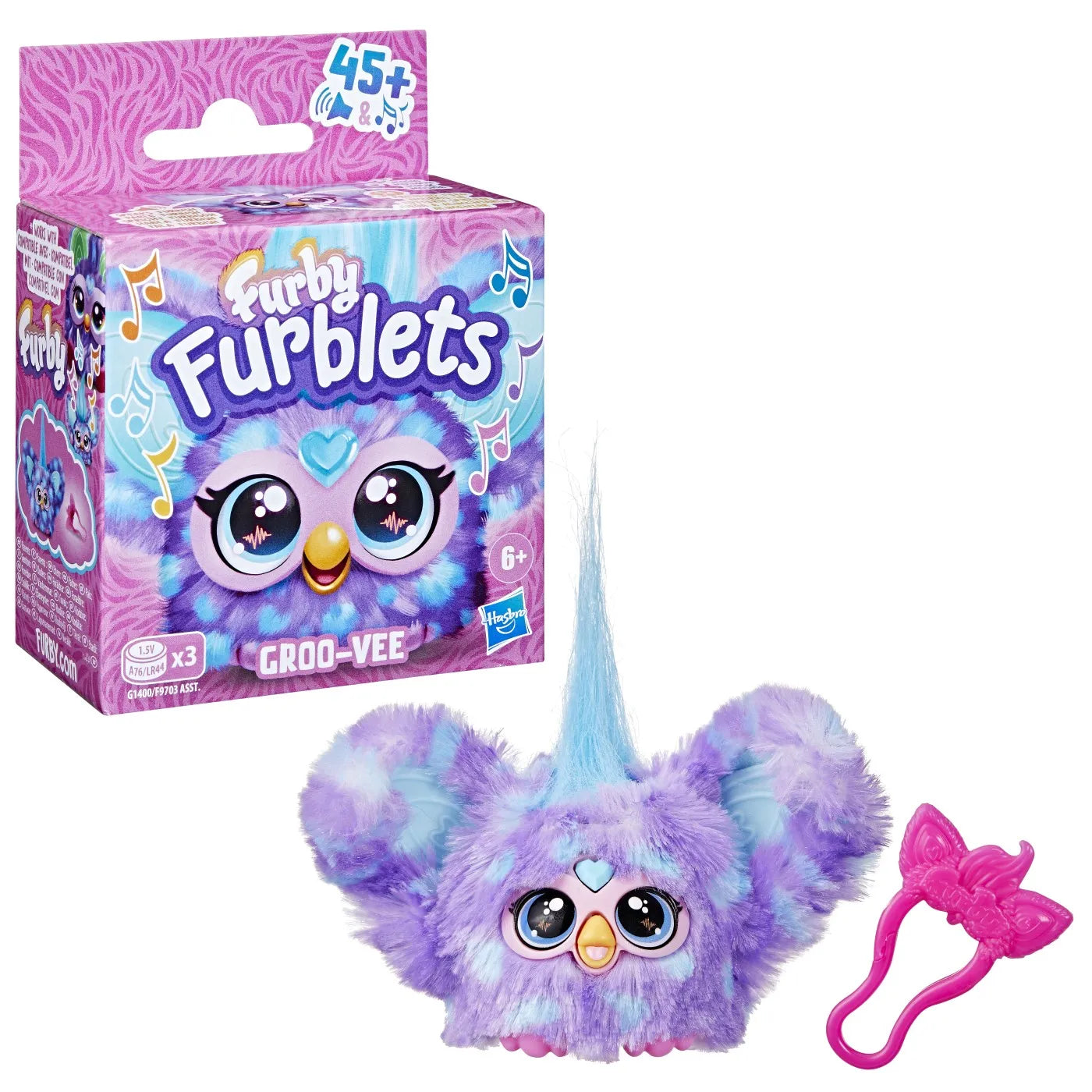FURBY FURBLETS JUCARIE INTERACTIVA GROO-VEE, FURBY