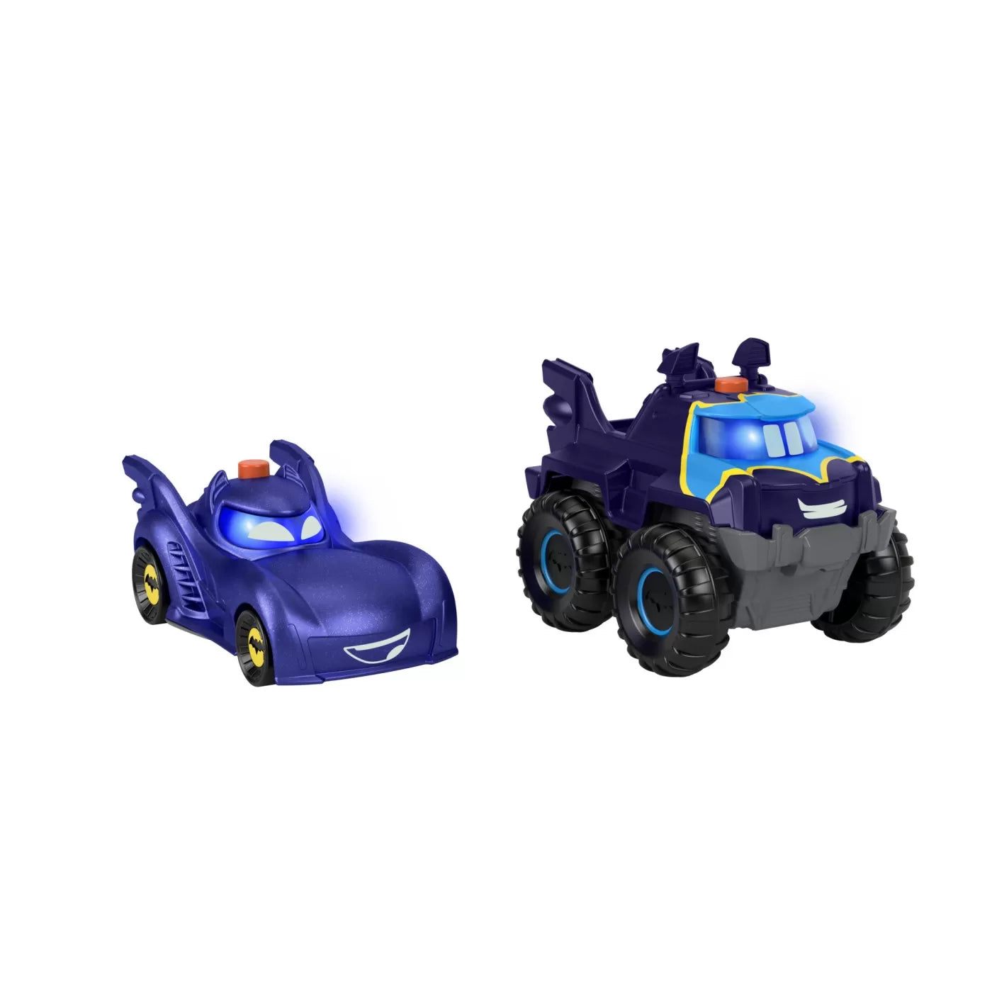 FISHER PRICE BATWHEELS SET 2 MASINUTE CU LUMINI SCARA 1:55, FISHER PRICE - BATWHEELS