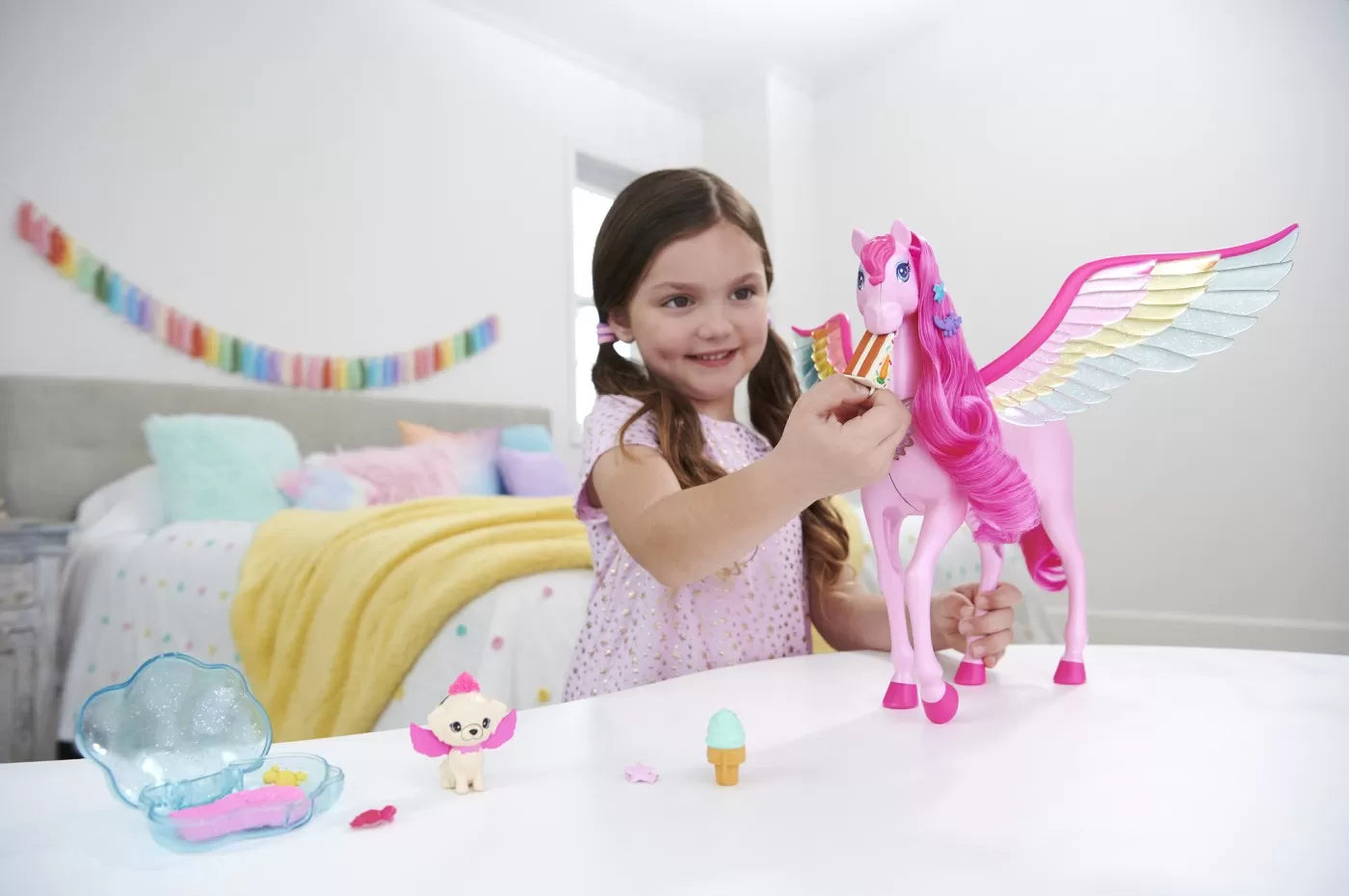 BARBIE A TOUCH OF MAGIC PEGASUS, BARBIE - DREAMTOPIA