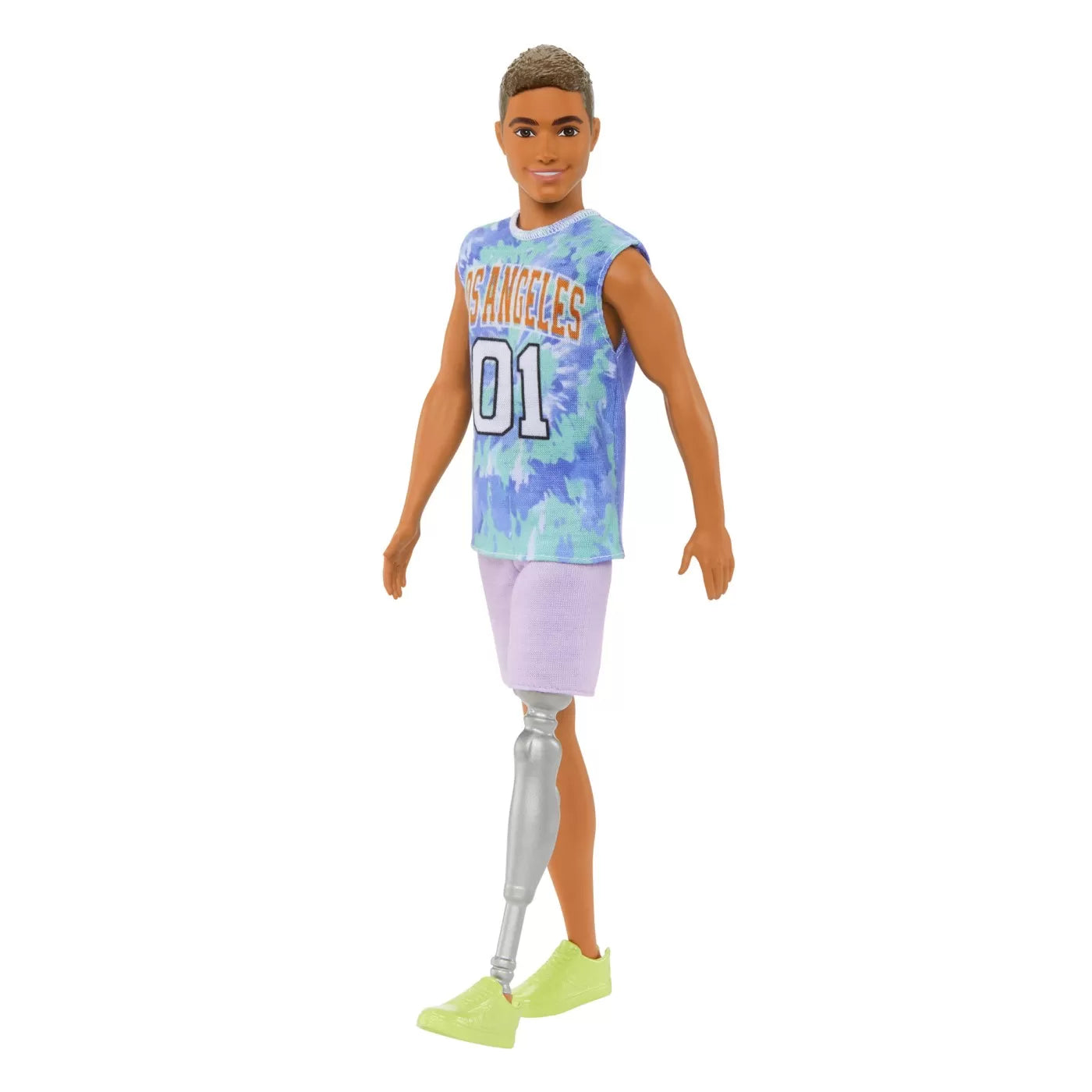 BARBIE PAPUSA BAIAT FASHIONISTAS SATEN CU UN PICIOR CU PROTEZA, BARBIE - FASHIONISTAS