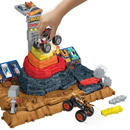 HOT WHEELS MONSTER TRUCKS ARENA SMASHERS BONE SHAKER ARENA ULTIMATE CRUSH, HOT WHEELS - MONSTER TRUCK