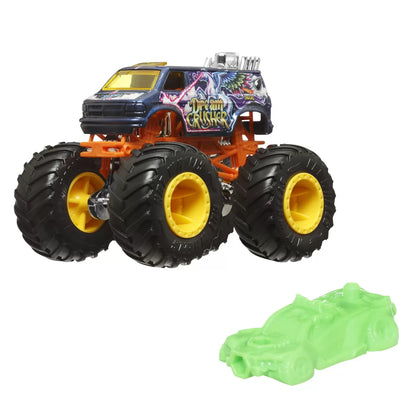 HOT WHEELS MONSTER TRUCK MASINUTA DODGE RAM VAN SCARA 1:64, HOT WHEELS - MONSTER TRUCK