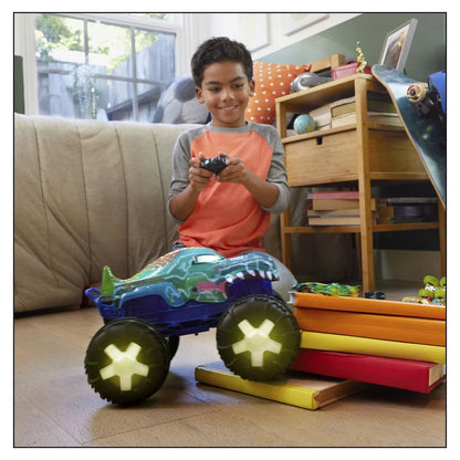 HOT WHEELS MONSTER TRUCK MEGA WREX ALIVE RC SCARA 1 LA15, HOT WHEELS - MONSTER TRUCK