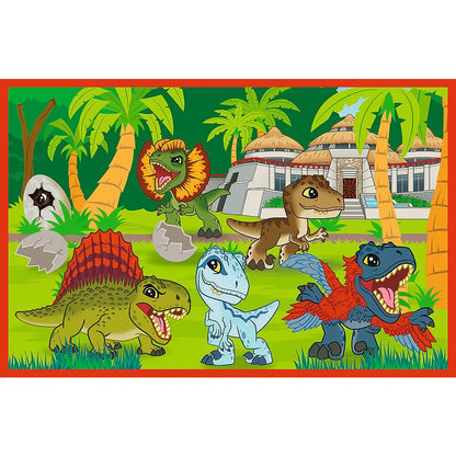 PUZZLE TREFL 2X70 JURASSIC WORLD UNIVERSUL JURASSIC PARK, TREFL 2X70
