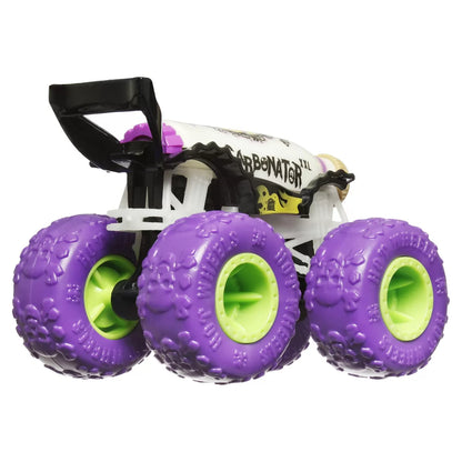 HOT WHEELS MONSTER TRUCK GLOW IN THE DARK MASINUTA CARBONATOR XXL SCARA 1:64, HOT WHEELS - MONSTER TRUCK