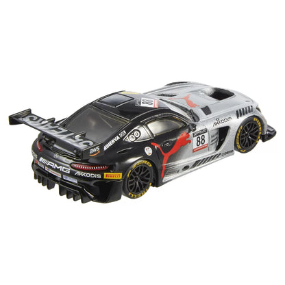 HOT WHEELS PREMIUM REAL RIDERS MASINUTA METALICA MERCEDES AMG GT3 SCARA 1:43, HOT WHEELS - VEHICULE