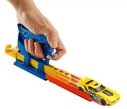 HOT WHEELS SET LANSATOR PORTABIL ALBASTRU SI MASINUTA, HOT WHEELS - VEHICULE