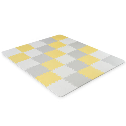 SALTEA DE JOACA KINDERKRAFT LUNO, SPUMA, YELLOW, KINDERKRAFT