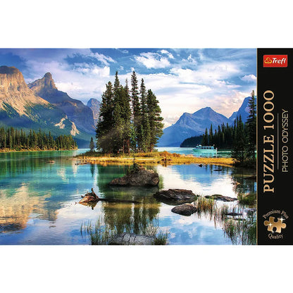 PUZZLE TREFL 1000 PREMIUM PLUS PHOTO ODYSSEY INSULA SPIRITULUI CANADA, TREFL 1000P
