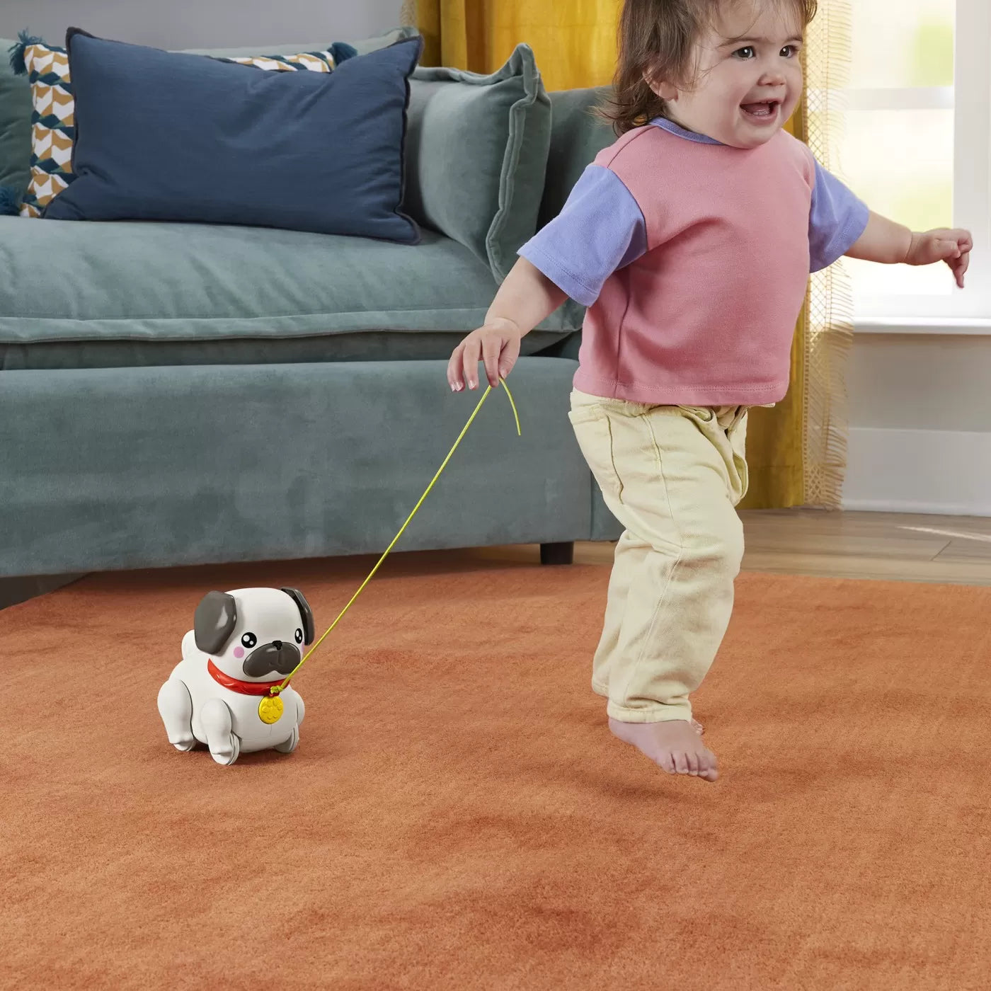 FISHER PRICE JUCARIE DE TRAS INTERACTIVA CATEL CU MISCARI SI SUNETE , FISHER PRICE - INFANT