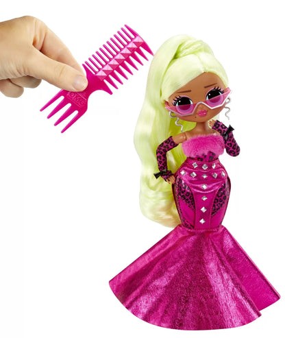 L.O.L. SURPRISE! OMG LADY DIVA PAPUSA FASHIONISTA CU ACCESORII, LOL SURPRISE