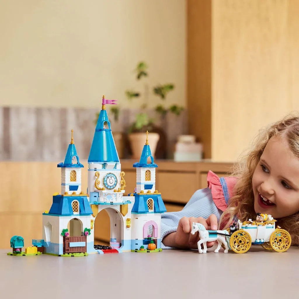 LEGO DISNEY CASTELUL SI CALEASCA CENUSARESEI 43275, LEGO DISNEY PRINCESS