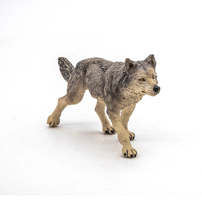 PAPO FIGURINA LUP GRI, ANIMALE SALBATICE