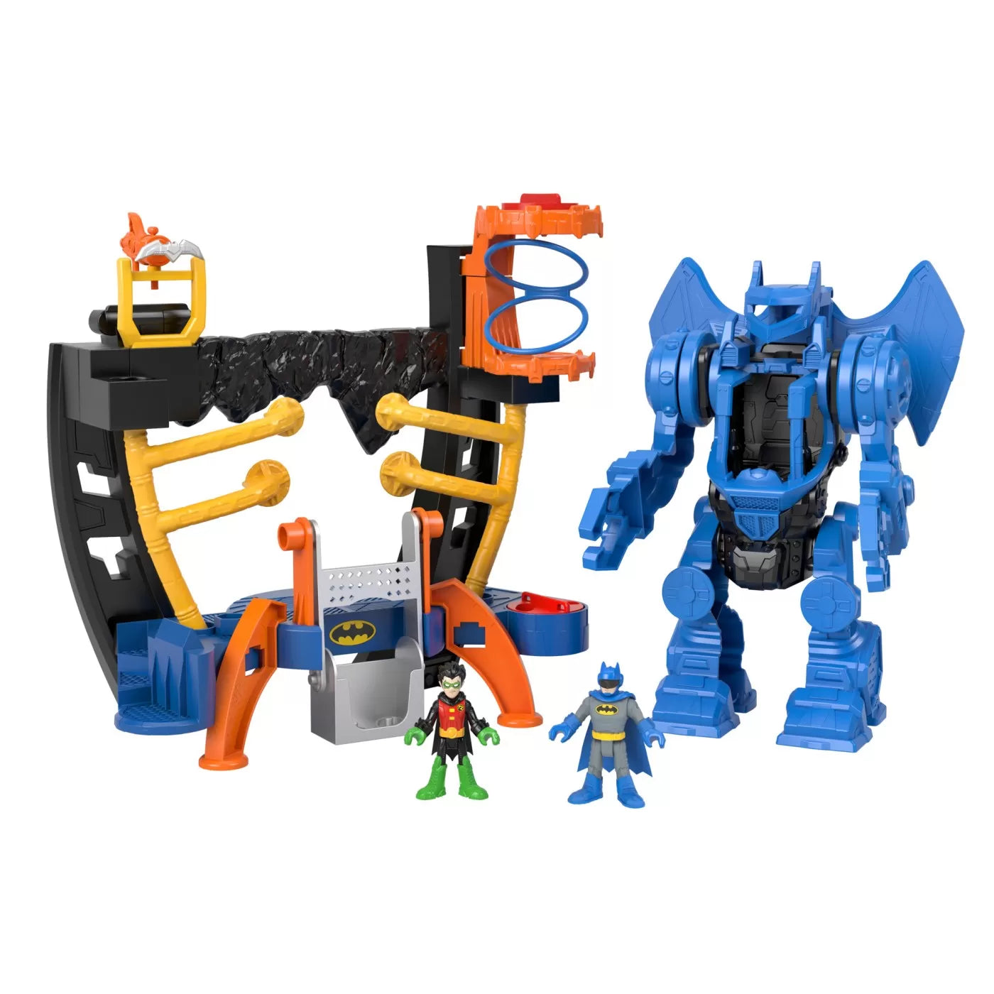 FISHER PRICE IMAGINEXT DC SUPER FRIENDS ROBOT BATMAN SI CENTRU DE COMANDA, FISHER PRICE - DC SUPER FRIENDS
