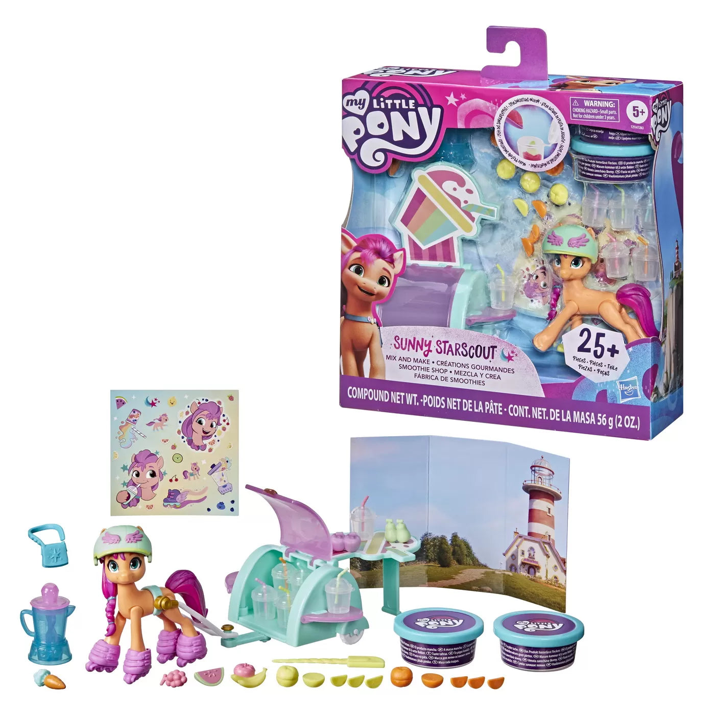 MY LITTLE PONY SCENA DE FILM SUNNY STARSCOUT, MY LITTLE PONY
