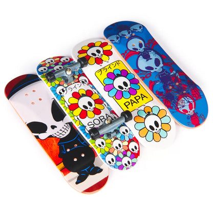 TECH DECK PACHET 4 PIESE FINGERBOARD PAPA 9.6CM , TECH DECK