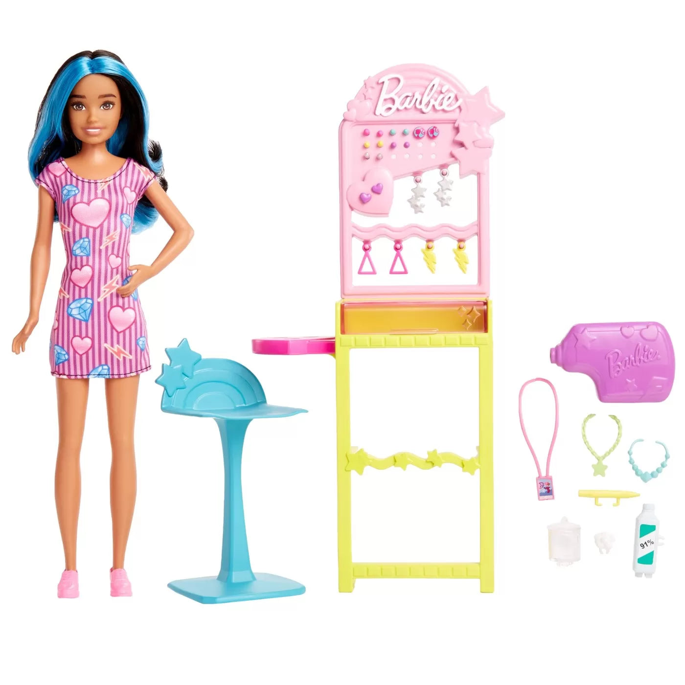 BARBIE PAPUSA BARBIE SKIPPER FIRST JOBS EAR PIERCER, BARBIE - I CAN BE