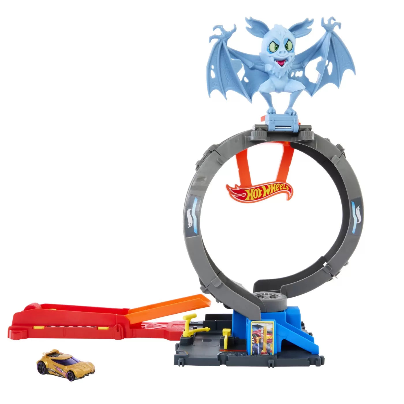 HOT WHEELS CITY PISTA INAMICILOR BUCLA LILIACULUI, HOT WHEELS - CITY