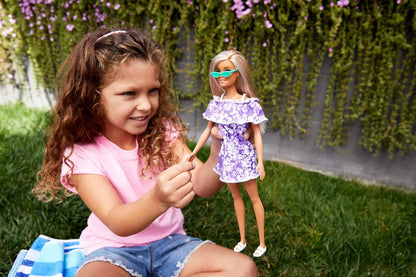BARBIE TRAVEL PAPUSABARBIE ANIVERSARE 50 DE ANI MALIBU BLONDA, BARBIE - TRAVEL