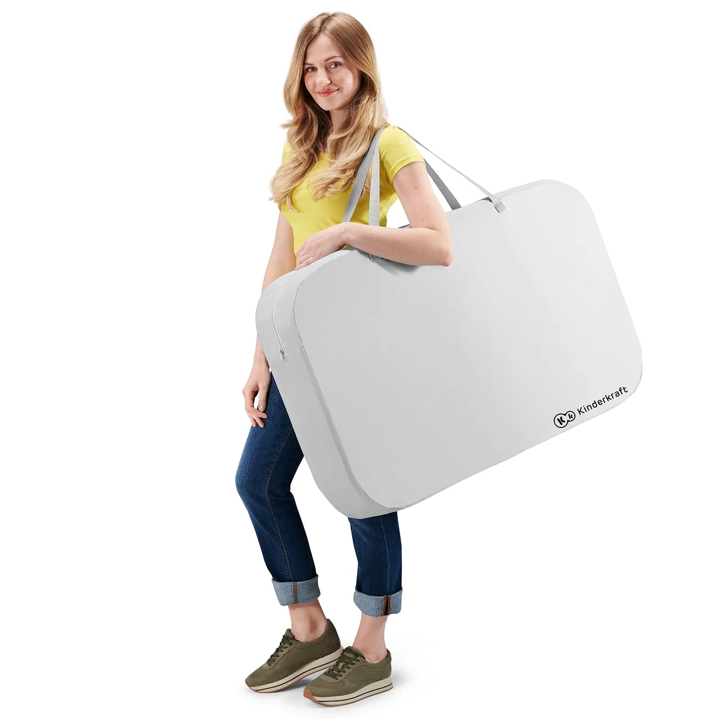 PATUT TRAVEL KINDERKRAFT SOFI, 4 IN 1, GREY, KINDERKRAFT