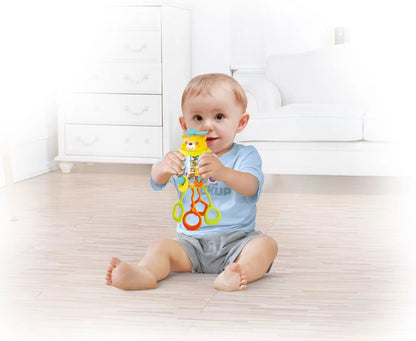 JUCARIE SENZORIALA PENTRU BEBE SCUTURA SI TRAGE, HOLA