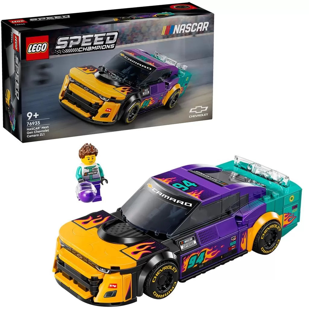 LEGO SPEED CHAMPIONS NASCAR NEXT GEN CHEVROLET CAMARO ZL1 76935 , LEGO SPEED CHAMPIONS