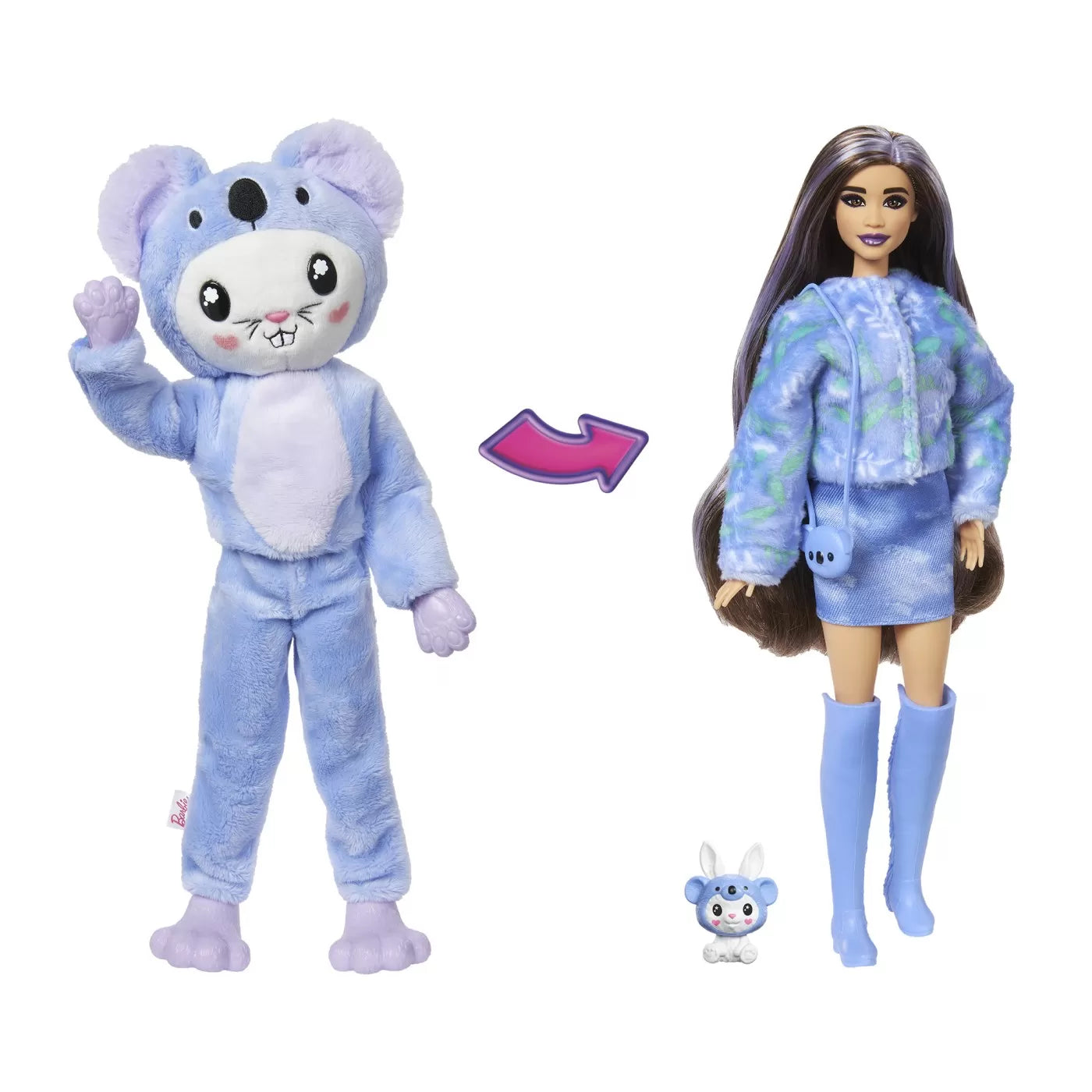 BARBIE PAPUSA BARBIE CUTIE REVEAL IEPURAS URS KOALA, BARBIE - DREAMTOPIA