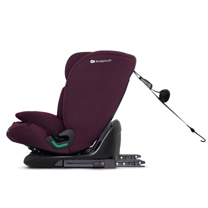 SCAUN AUTO I-SIZE, 76-150 CM, KINDERKRAFT ONETO 3, ISOFIX, CHERRY PEARL, KINDERKRAFT