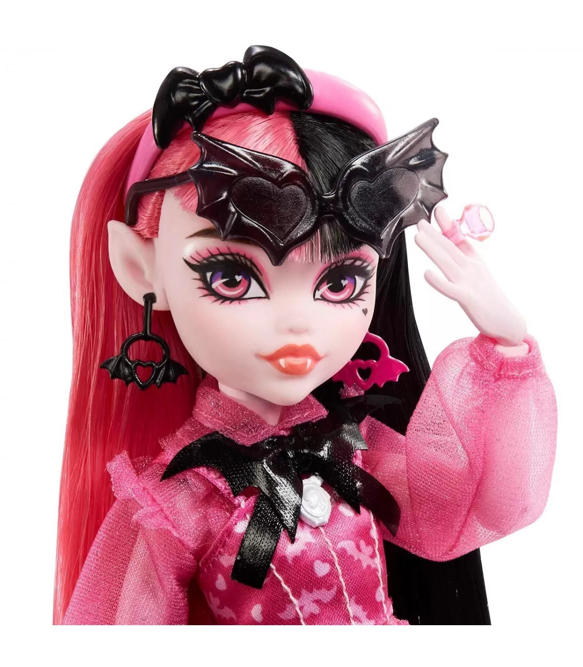 MONSTER HIGH PAPUSA DRACULAURA CU ANIMALUT SI ACCESORII, MONSTER HIGH