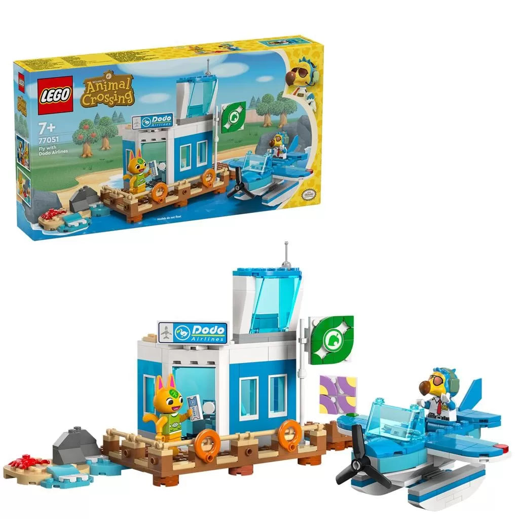 LEGO ANIMAL CROSSING ZBOARA CU DODO AIRLINES 77051, LEGO ANIMAL CROSSING