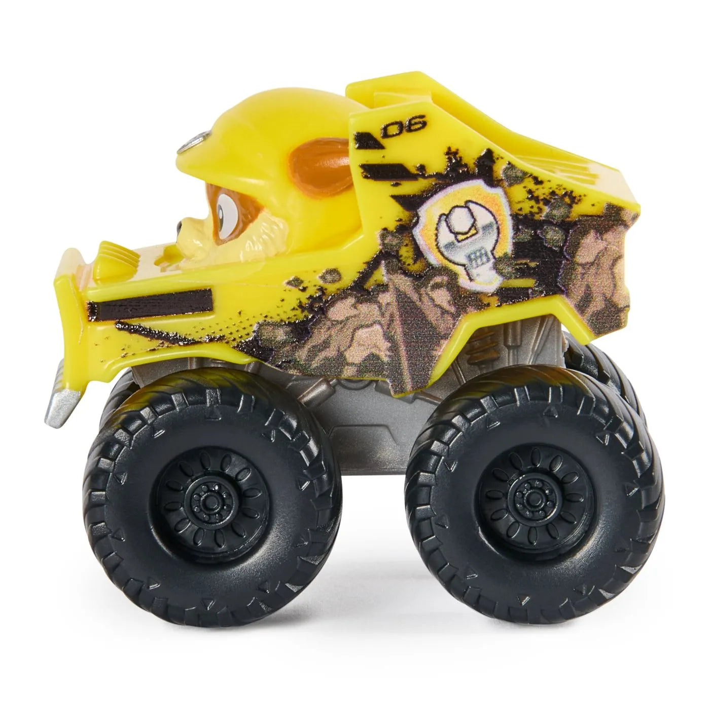 PATRULA CATELUSILOR PUP SQUAD RACERS RESCUE WHEELS VEHICUL METALIC RUBBLE SCARA 1:55, PATRULA CATELUSILOR