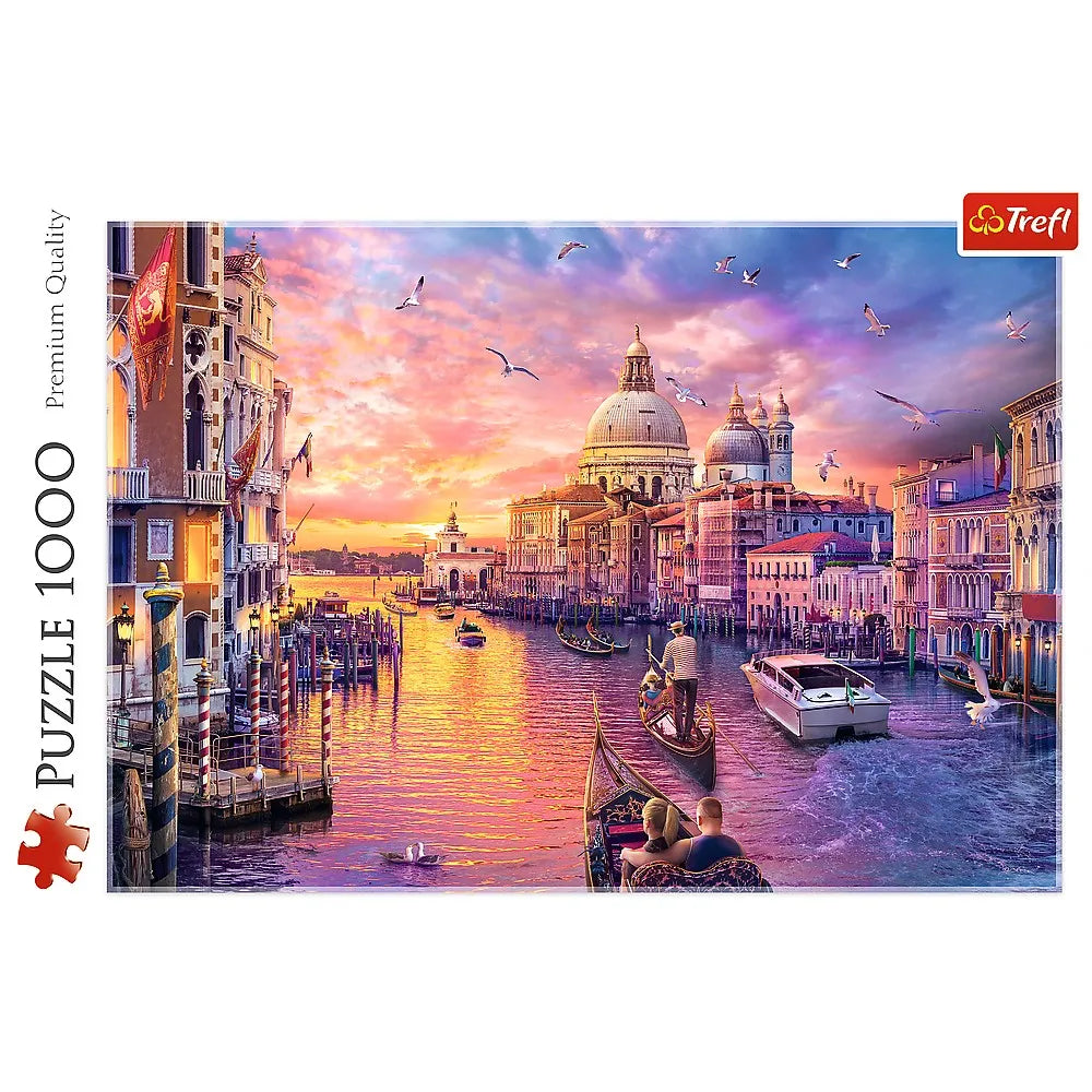 PUZZLE TREFL 1000 FARMECELE VENETIEI, TREFL 1000P
