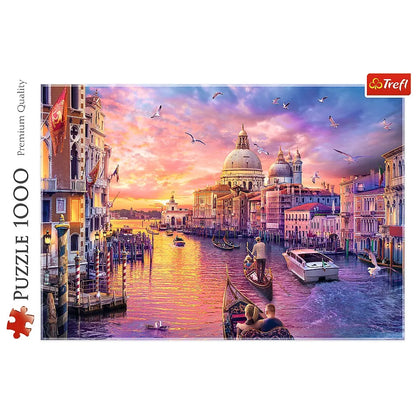 PUZZLE TREFL 1000 FARMECELE VENETIEI, TREFL 1000P