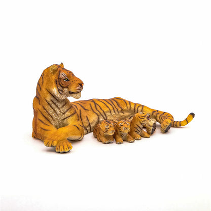 PAPO FIGURINA TIGRU CU 3 PUI, ANIMALE SALBATICE
