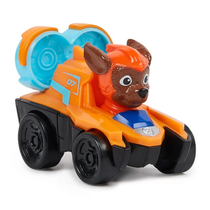 PATRULA CATELUSILOR PUP SQUAD RACERS VEHICUL METALIC ZUMA SCARA 1:55, PATRULA CATELUSILOR