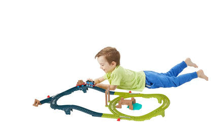 THOMAS SET DE JOACA CU LOCOMOTIVA PUSH ALONG THOMAS SI ACCESORII, THOMAS - THOMAS