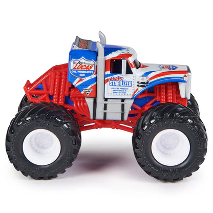 MONSTER JAM MASINUTA METALICA LUCAS STABILIZER SCARA 1 LA 64, MONSTER JAM