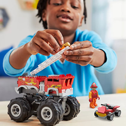 HOT WHEELS MONSTER TRUCK MEGA SET CONSTRUCTIE 5 ALARM, HOT WHEELS - MONSTER TRUCK