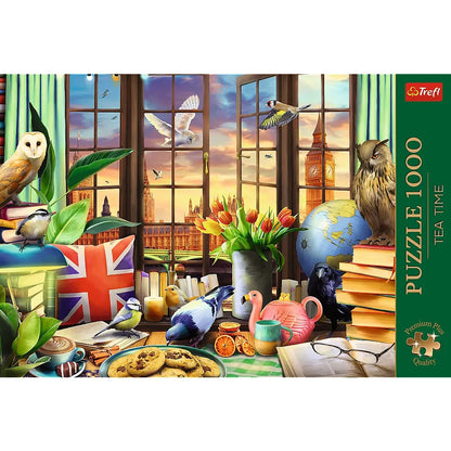 PUZZLE TREFL 1000 PREMIUM PLUS TEA TIME TOATE LUCRURILE BRITANICE, TREFL 1000P