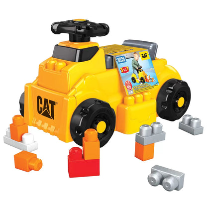 MEGA BLOKS VEHICUL DE CONSTRUIT CAT 10 PIESE , MEGA BLOKS