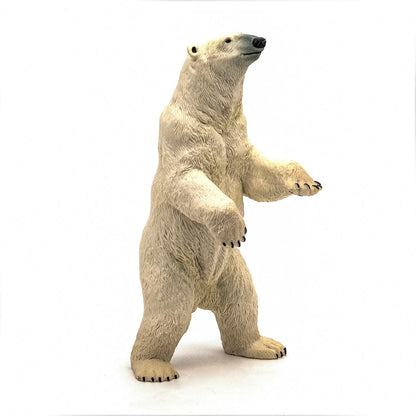 PAPO FIGURINA URS POLAR IN PICIOARE, ANIMALE SALBATICE