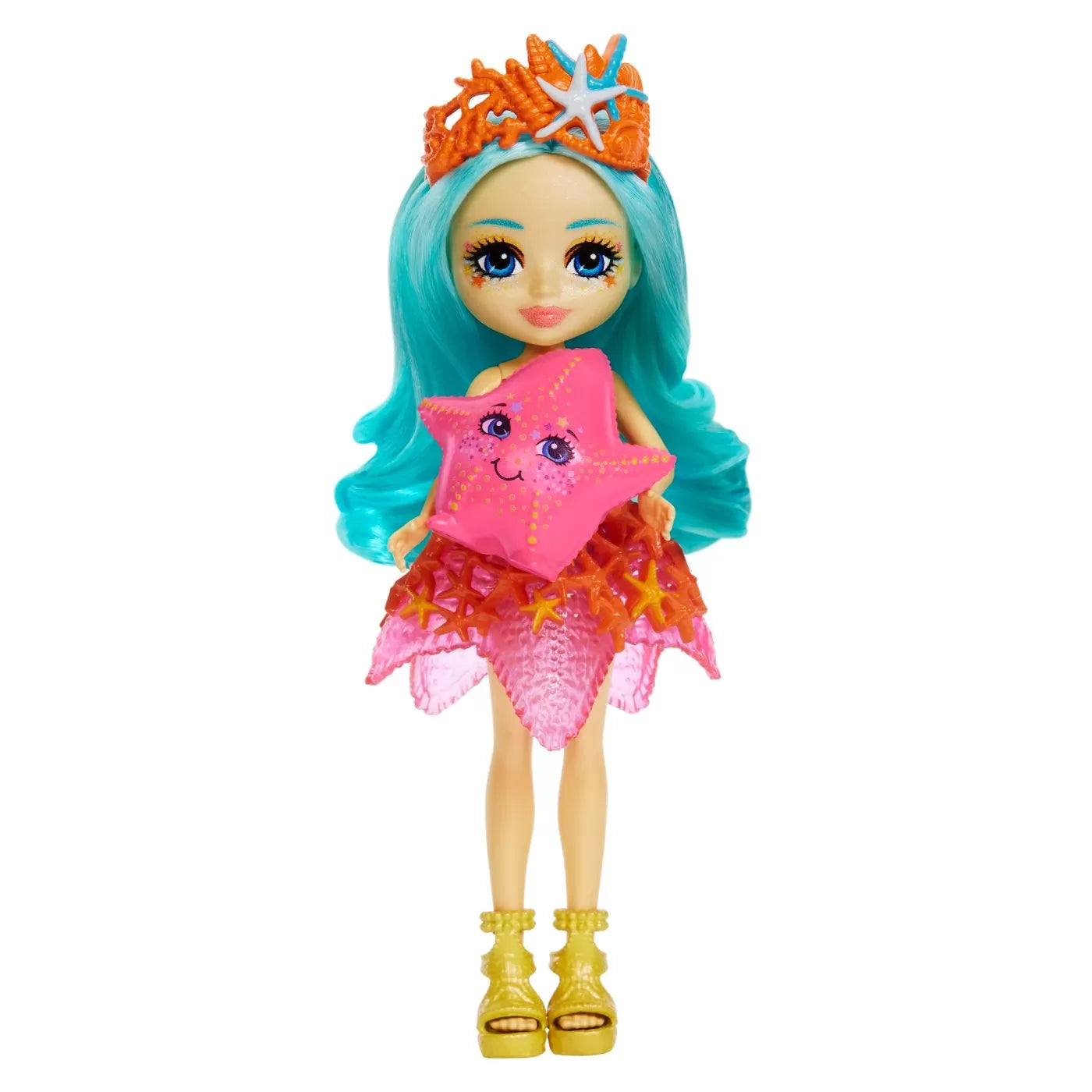 ENCHANTIMALS ROYAL PAPUSI SI ANIMALUTE STARIA STARFISH SI BEAMY, ENCHANTIMALS - PAPUSI